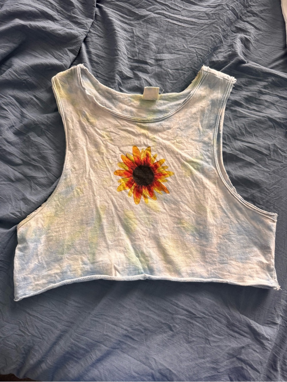 Sunflower tank top